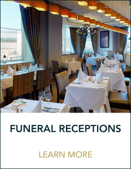 button funeral reception